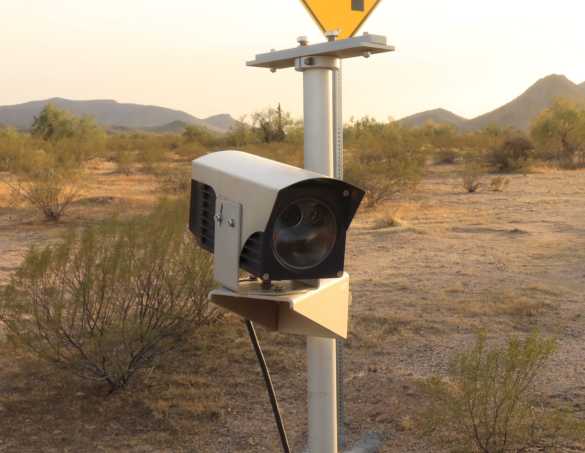 Close-up of an ALPR cameras Close-up of an ALPR cameras