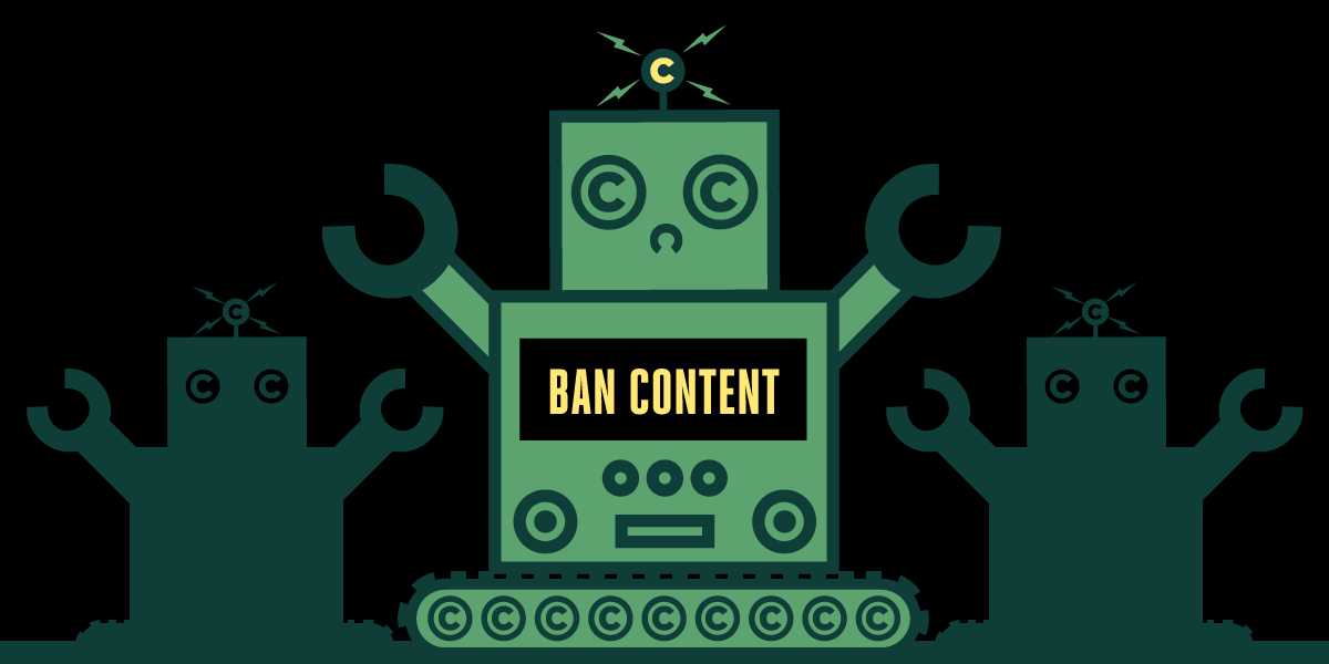 Copyrightbot Article 13 Ban Content